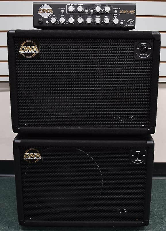 DNA 1350 Bass Amplifier with (2x) DNS 112 Cabinets | Reverb