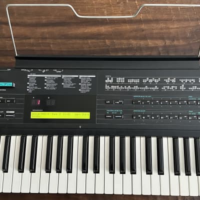 Yamaha DX7II-FD 1986 with E! Board, Manuals, and More