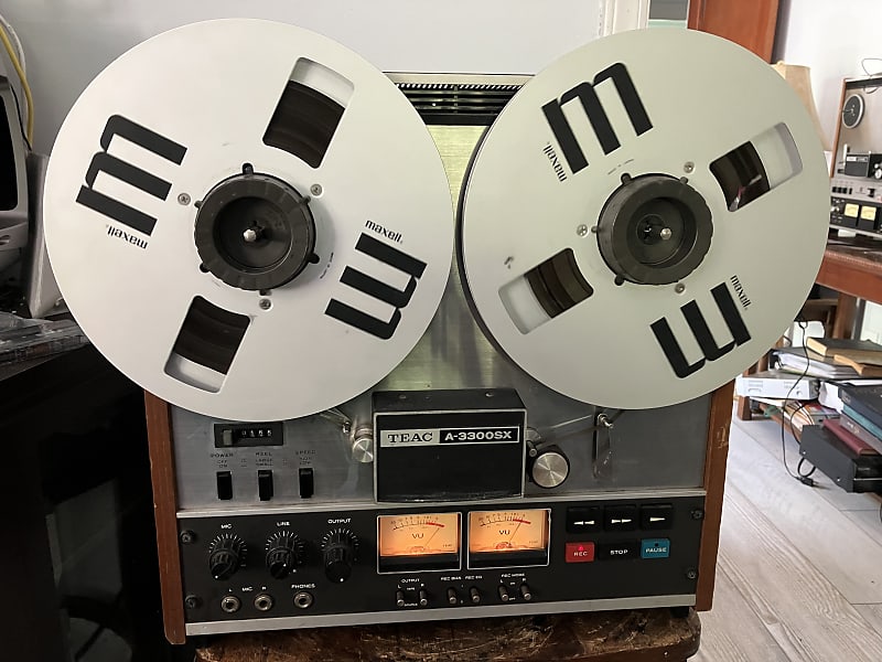 TEAC A-3300Sx 1/4 2-Track Reel to Reel Tape Recorder