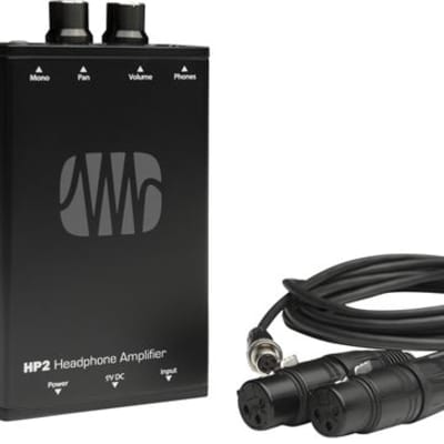 PreSonus HP2 Battery Powered Stereo Mono Headphone Amplifier image 2