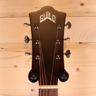 Guild OM-240E Solid Sitka Spruce Top / Layered Mahogany OM Acoustic-Electric Guitar image 8