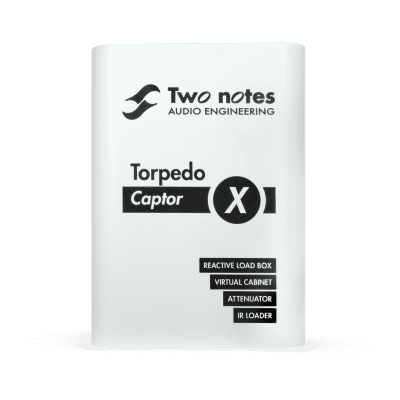 Two Notes Torpedo Captor X (16ohm) | Reactive Load Box / Attenuator / DynIR Cab Sim / IR Loader image 4