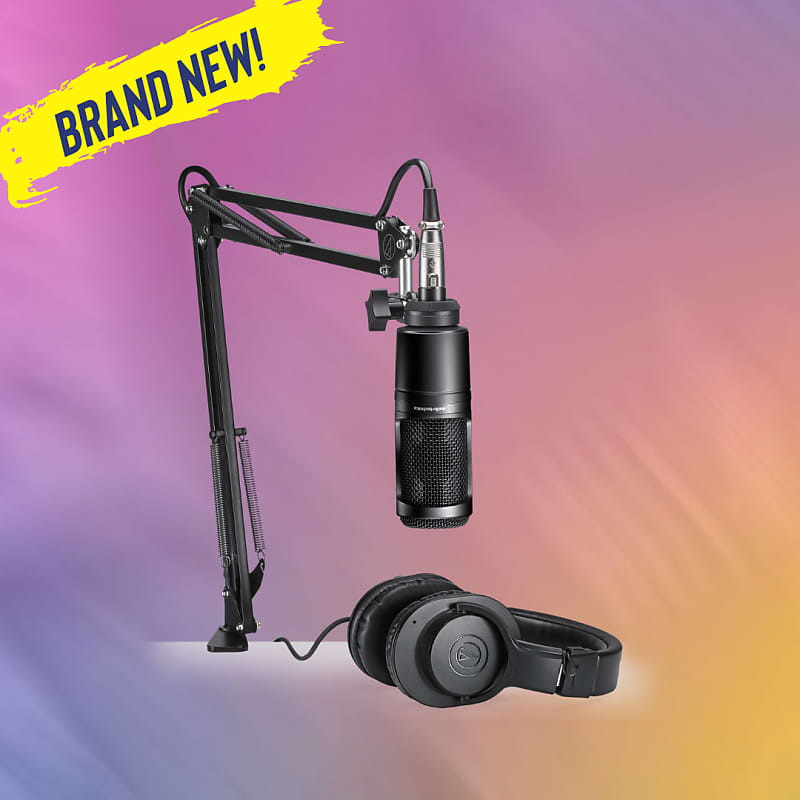 Audio-Technica AT2020USB+PK Podcast Bundle | Reverb