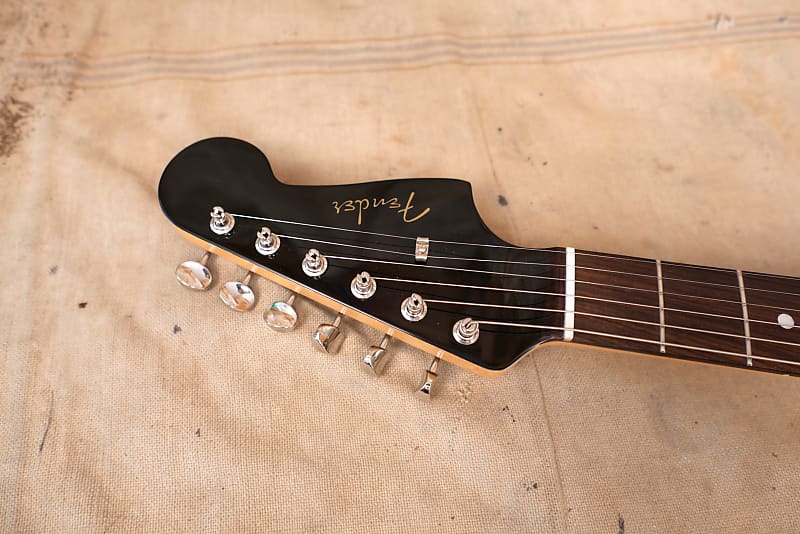 Fender Traditional 60's MIJ Jazzmaster 2021 Black w/Matching
