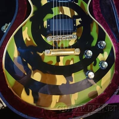 Gibson Custom Shop Zakk Wylde Les Paul Custom Bullseye Camo 【Rare!】 2004s - Camouflage image 5