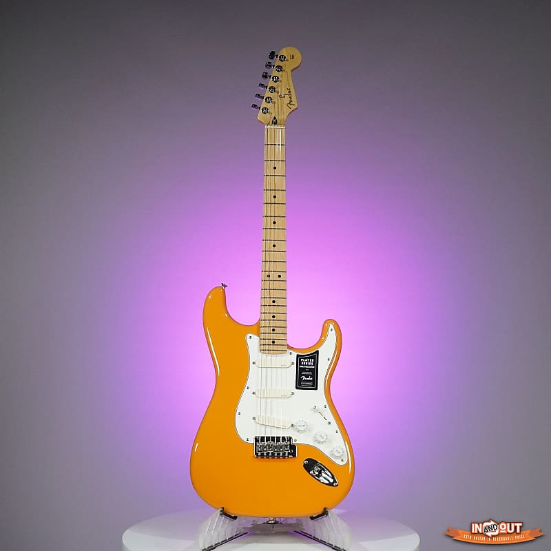 Fender David Gilmour MOD Player Series Stratocaster SSS-Capri Orange image 1