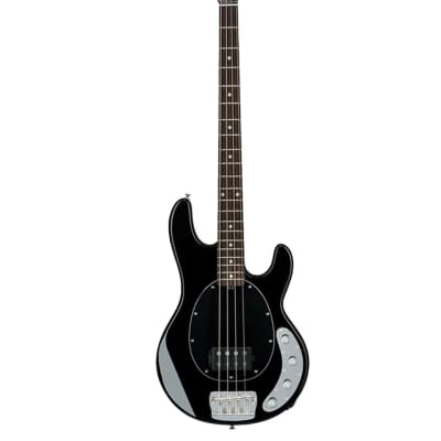 Sterling Ray34-BK Bass with Rosewood Fretboard Black Bass Guitar image 2