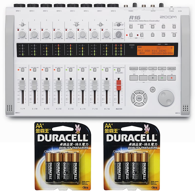 Zoom R16 Multitrack SD Recorder/Controller/Interface with AA Reverb