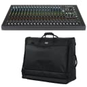 Mackie Onyx24 24-Channel Analog Mixer w/Multitrack USB CARRY BAG KIT [Pre-Order]