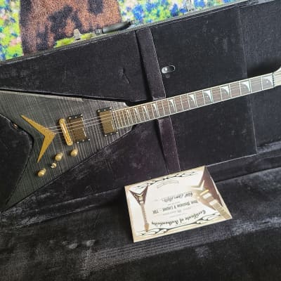 Dean Dave Mustaine VMNT TBK Limited Edition 35 of 50 2014 - Trans Black Megadeth for sale