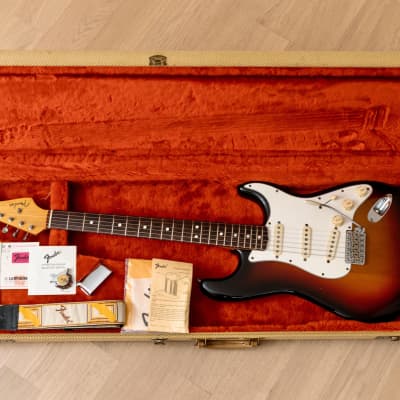 1982 Fender Fullerton American Vintage '62 Stratocaster 100% Original w/ Hangtags, Case image 23