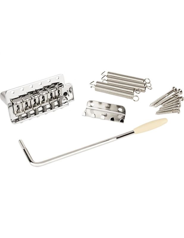 thumbnail image 2 of Fender Vintage/Narrow Strat Tremolo Assembly Chrome 2 of 11