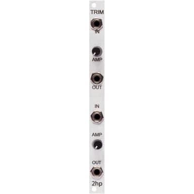 2hp TRIM Two-Channel Passive Attenuator Eurorack Module image 1