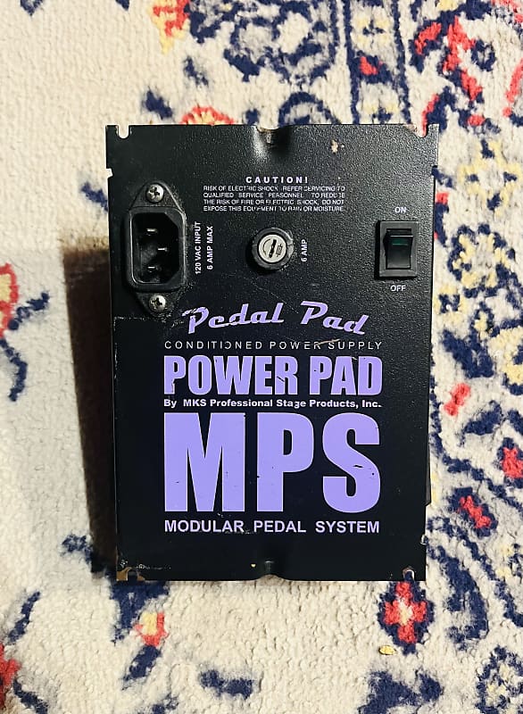 MKS Power Pad Pedal Pad MPS Conditioned Power Supply Reverb