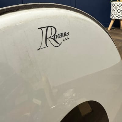 Rogers 18" Drum Head / White #AA8 image 2