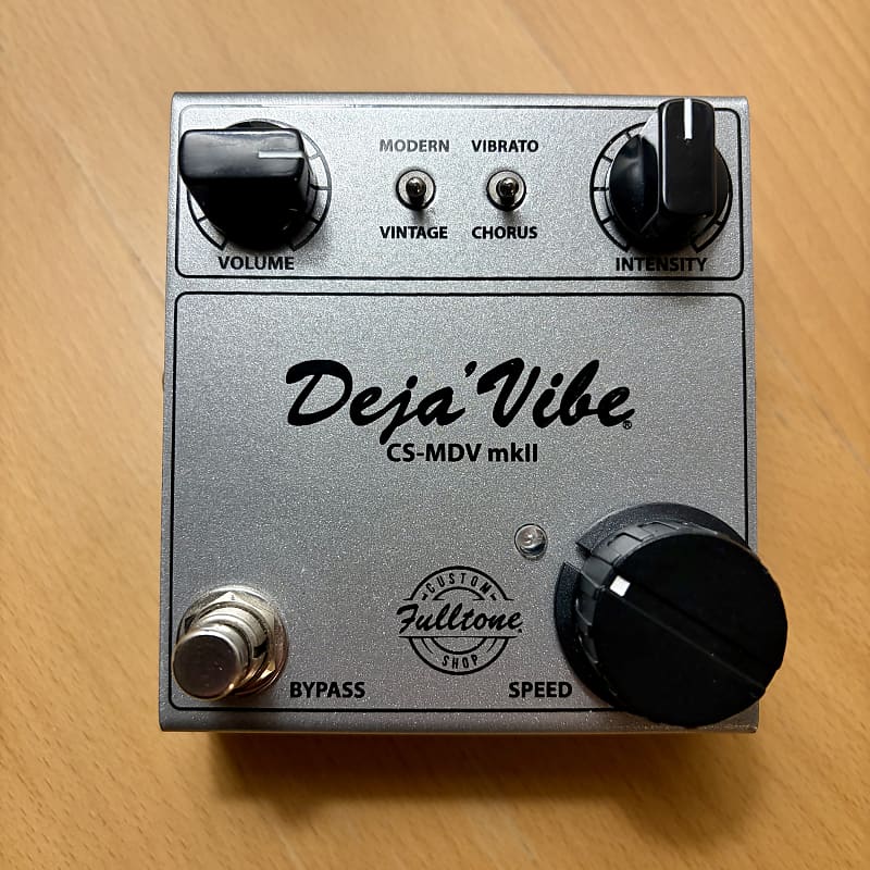 【美品】Fulltone Deja'Vibe CS-MDV mkII コーラス Fulltone CS-MDV MkII Custom Shop Mini Deja Vibe MkII | Reverb