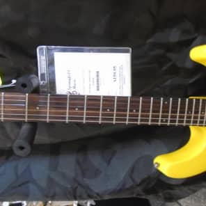 Westone Strat copy  Yellow electric guitar image 4
