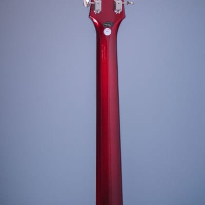 Epiphone Riviera Frequensator Tailpiece Sparkling Burgundy image 4