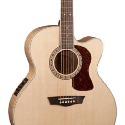 Washburn HJ40SCE Heritage Series Jumbo Style Cutaway Spruce Top 6-String Acoustic-Electric Guitar image 6