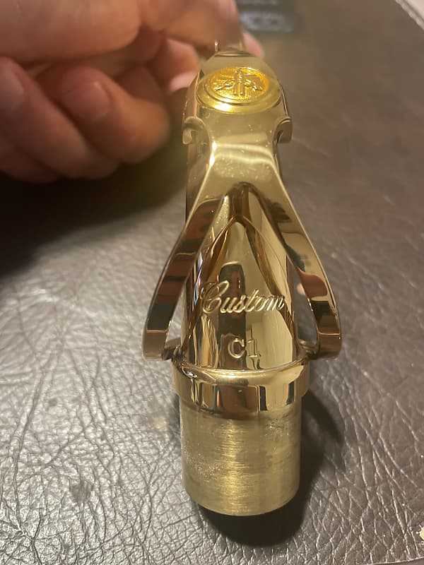 Yamaha C1 Alto Saxophone neck Gold Lacquer Reverb