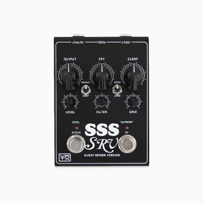 ★動作確認済★ Vertex Steel String SRV Vertex Effects Steel String Supreme SRV Preamp Pedal Demo