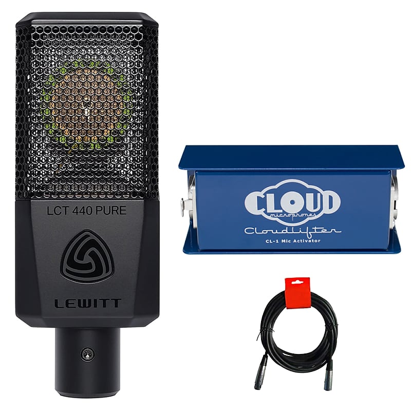 Lewitt LCT 440 PURE Cardioid Condenser Microphone Bundle with