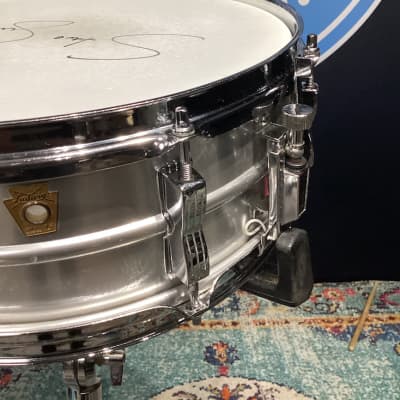 Steve Smith's Ludwig - 14"x5" Acrolite Snare Drum 1968. Authenticated! image 7