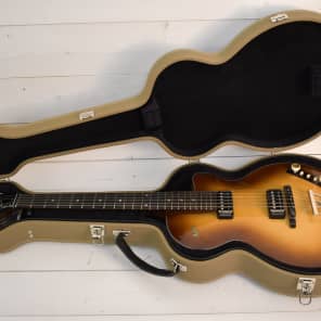 2015 Hofner HCG50 6 String Guitar Sunburst German Made with OHSC #6160 image 5