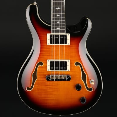 PRS SE Hollowbody II in Tri-Colour Sunburst | Reverb