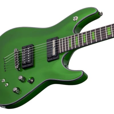 Schecter Kenny Hickey C-1 EX S Steele Green - FREE GIG BAG -Electric Guitar Sustainiac - Baritone - BRAND NEW image 4