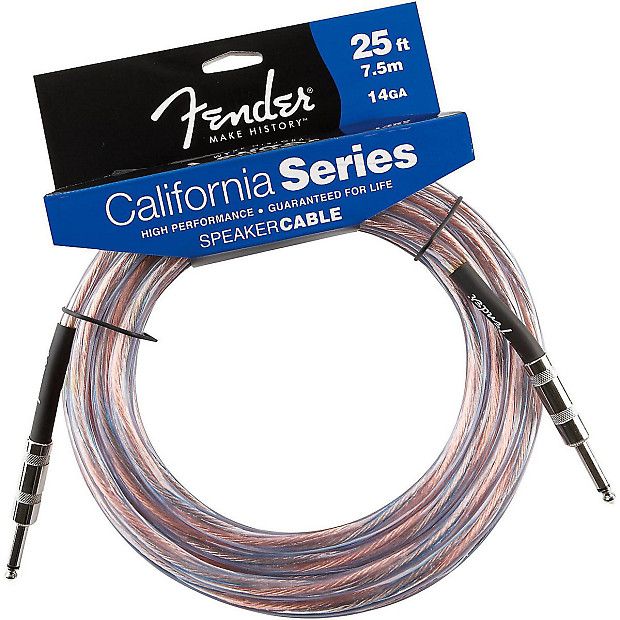 Fender California Series FSC145 14 Gauge Speaker Cable 5' image 1