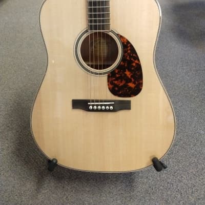 New Larrivee D-44 Dreadnought Acoustic Guitar, Mahogany Back and Sides - Natural Gloss with Hardshell Case for sale