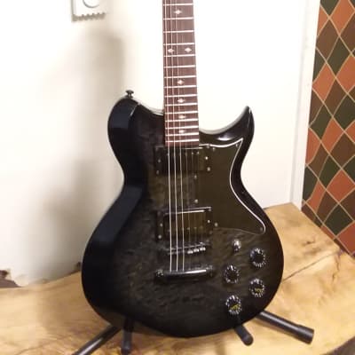 Washburn WI-64 Idol 2004 - Black Quilt Top for sale