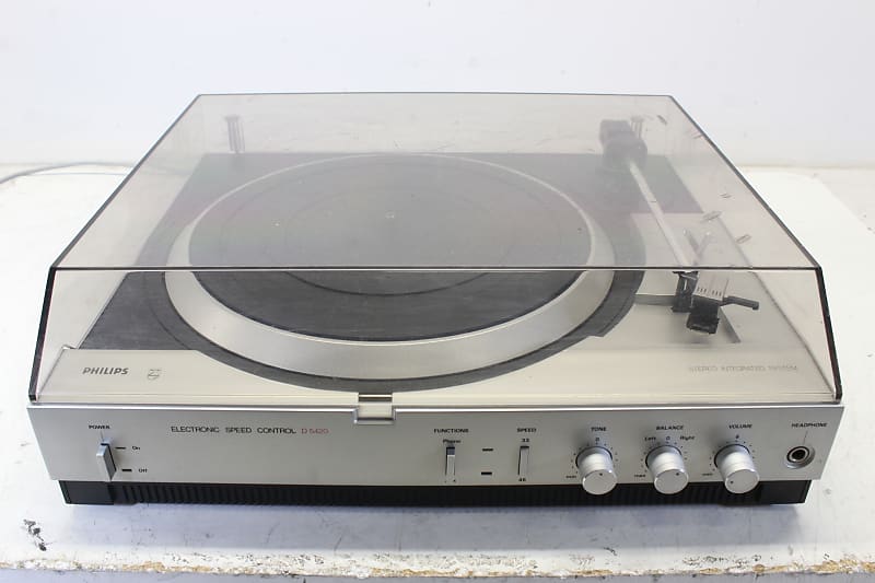 Philips D5420 - Record Player/Turntable  			