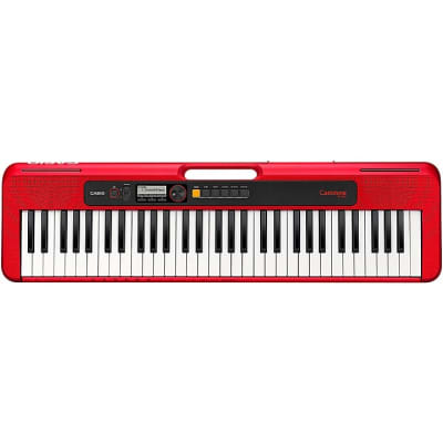 Casio Casiotone CT-S200 61-Key Digital Keyboard - Red