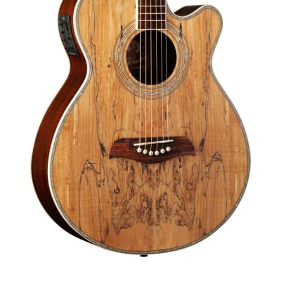 Oscar Schmidt - Spalted Maple Concert Acoustic Electric Cutaway! OU10CESM *Make An Offer!* for sale