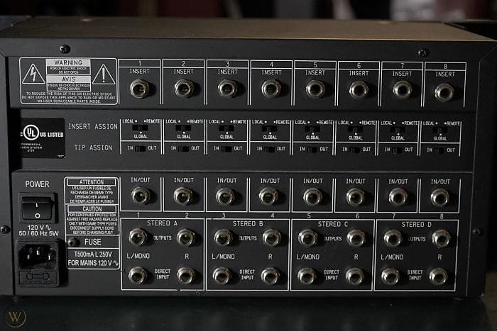 Shure Auxpander 8x8 mixing matrix | Reverb