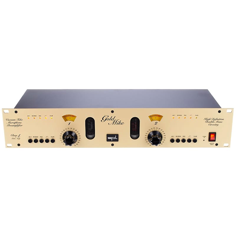 SPL 9844 GoldMike 2 Channel Tube Microphone Preamp (1999-2015) image 1