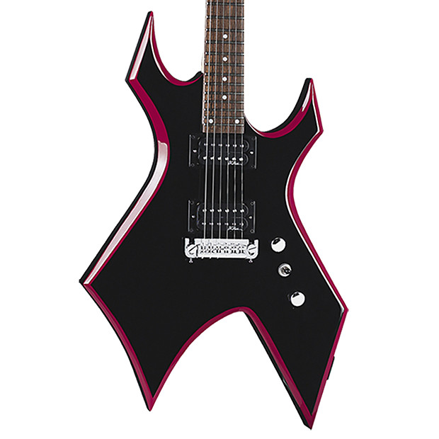 Bc rich hotsell warlock red bevel