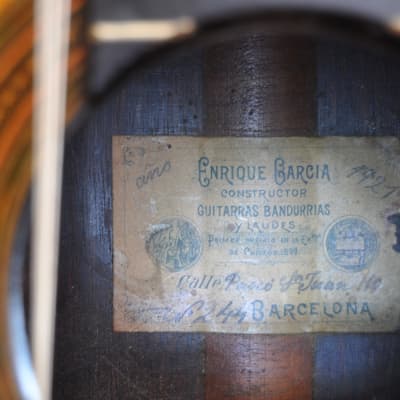 Enrique Garcia Signed No. 244 1921 - French Polish image 1