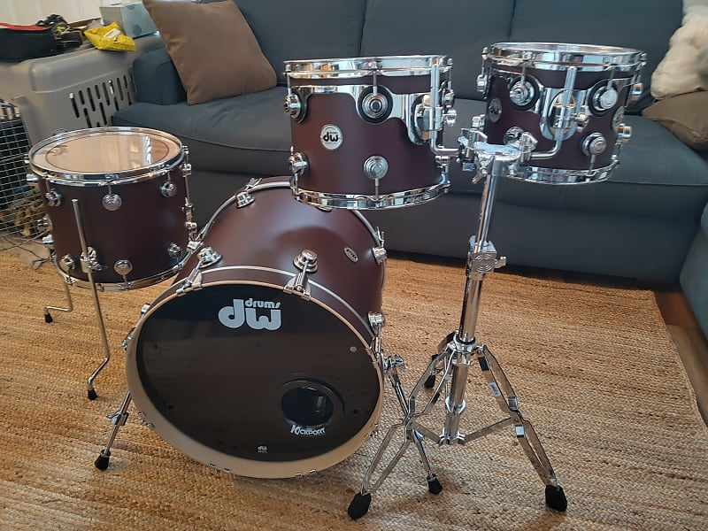 DW Collector's Series pure maple 4 pc drum set image 1