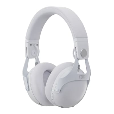 Korg NCQ1WH Smart Noise Cancelling/Filtering DJ Headphones - White image 1