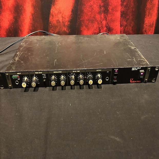 DTM・DAW M3685 Vestax DIG411B digital delay Vestax DIG-411B Digital Delay Rackmount Unit Very Rare Japan