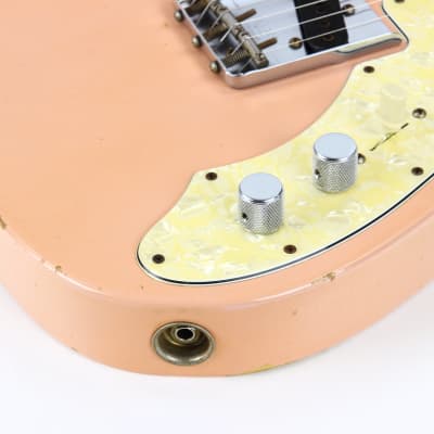 2011 Fender DALE WILSON Custom Shop Masterbuilt 60's Telecaster Thinline Relic - Shell Pink, Abby Ybarra Pups! image 24