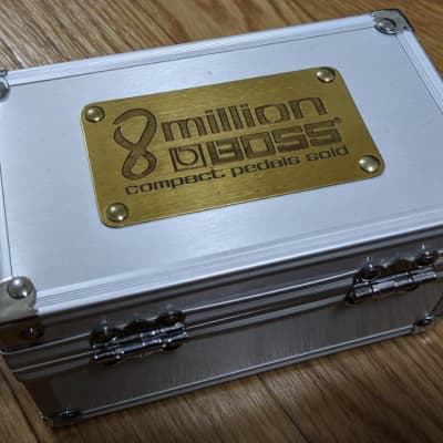 Boss 8 Million Pedals Sold Japan-Only Commemorative Case image 1