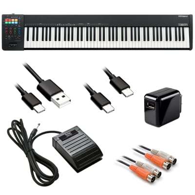 Roland A-88MKII MIDI Keyboard Controller - Bonus Pak image 1