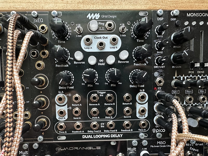 4MS Dual Looping Delay DLD (Silver) | Reverb