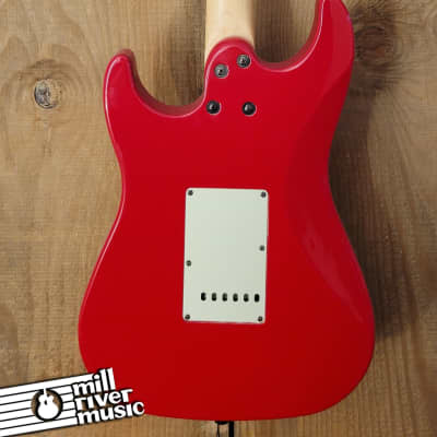 Floyd Rose Discovery Series DST-3 Red Finish S-Style Guitar Used image 7