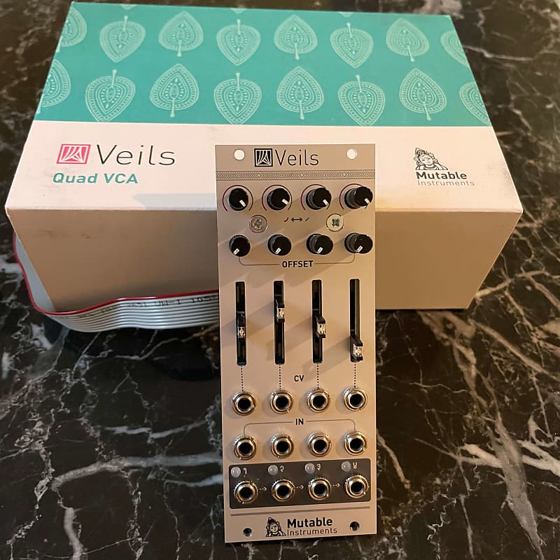 Mutable Instruments Veils Quad VCA (2020) Reverb