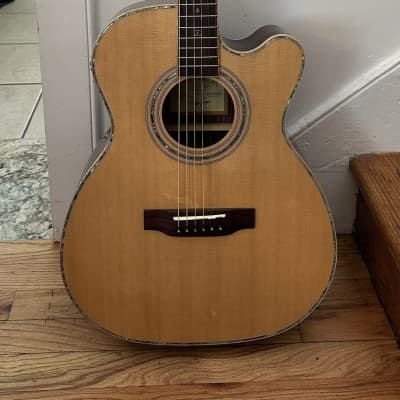 Zager ZAD900CE Solid Spruce/Rosewood Acoustic Electric AURA Smaller “OM” Size 2023 for sale